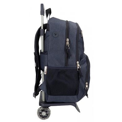 Mochila Pepe Jeans Aidan 46cm con carro dos compartimentos