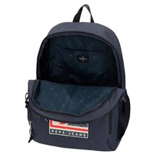 Mochila Pepe Jeans Aidan 46cm con carro dos compartimentos