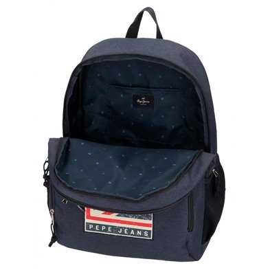 Mochila Pepe Jeans Aidan 46cm con carro dos compartimentos