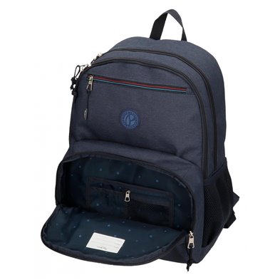Mochila Pepe Jeans Aidan 46cm con carro dos compartimentos