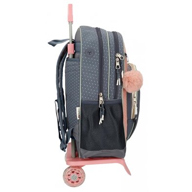 Mochila Pepe Jeans Laila doble compartimento con carro