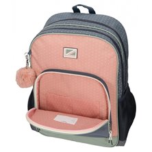 Mochila Pepe Jeans Laila doble compartimento con carro