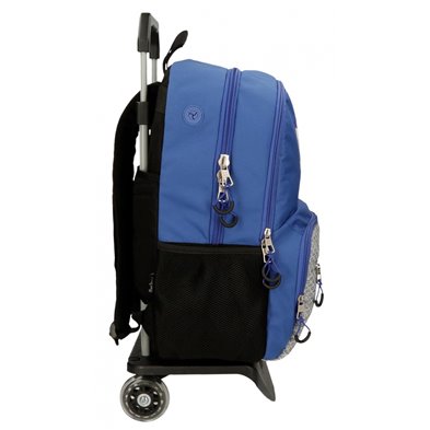 Mochila Pepe Jeans Darren doble compartimento con carro