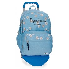 Mochila Pepe Jeans Katherine doble compartimento con carro