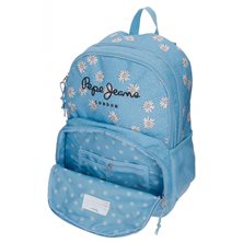 Mochila Pepe Jeans Katherine doble compartimento con carro