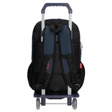 Mochila Pepe Jeans Dikran doble compartimento con carro