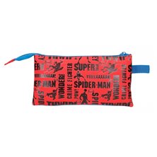 Estuche Spiderman Great Power Tres Compartimentos
