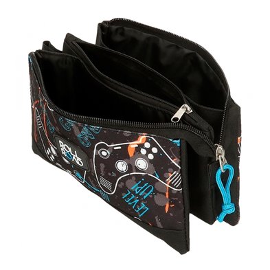 Estuche Roll Road Gamers tres Compartimentos
