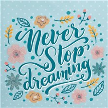 Estuche Movom Never Stop Dreaming tres Compartimentos