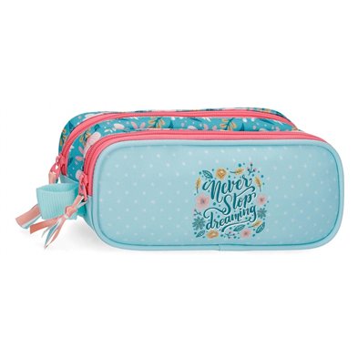 Estuche Movom Never Stop Dreaming Dos Compartimentos