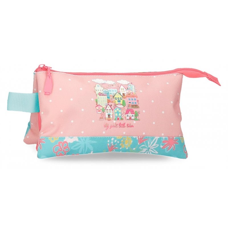 Estuche Roll Road My little Town tres Compartimentos