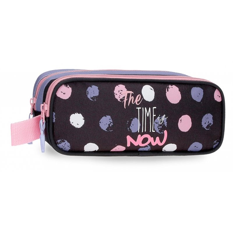 Estuche Roll Road The time is now Dos Compartimentos