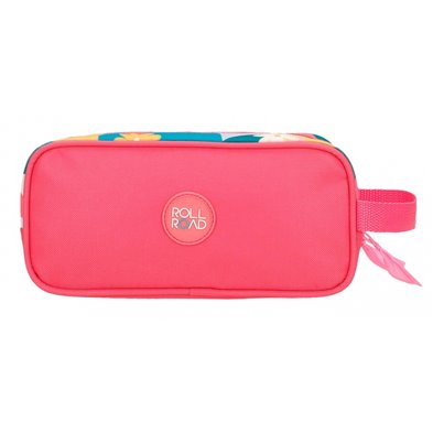 Estuche Roll Road Precious Flower Dos Compartimentos