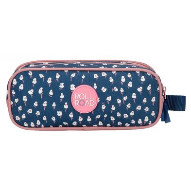 Estuche Roll Road One World Dos Compartimentos