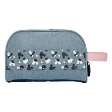 Neceser Doble Compartimento Mickey Denim