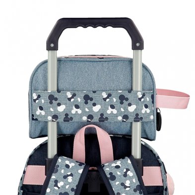 Neceser Doble Compartimento Mickey Denim