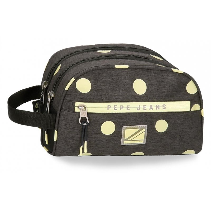 Neceser Pepe Jeans Leire Dos Compartimentos Adaptable