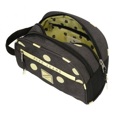 Neceser Pepe Jeans Leire Dos Compartimentos Adaptable