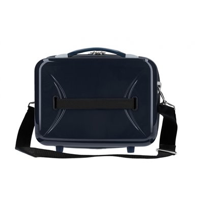 Neceser ABS Movom Arcoiris Always Smile adaptable a trolley Azul