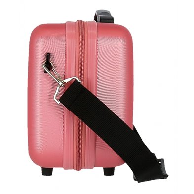 Neceser ABS Roll Road Camboya Adaptable Rosa