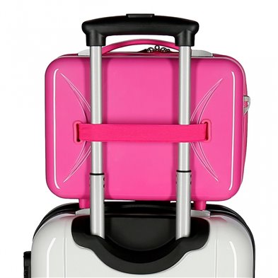 Neceser ABS HELLO KITTY You are Cute adaptable a trolley Blanco