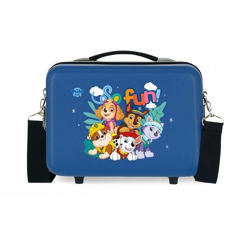 Neceser ABS Paw Patrol So Fun Adaptable Azul