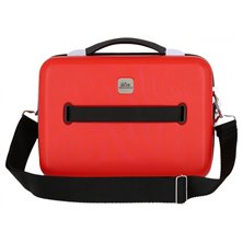 Neceser ABS Bow of Hello Kitty adaptable a trolley Roja