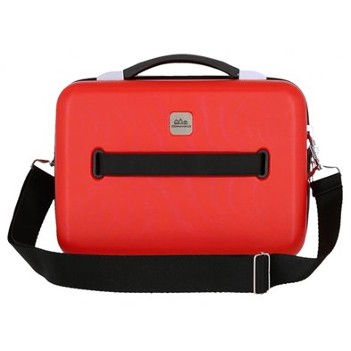 Neceser ABS Bow of Hello Kitty adaptable a trolley Roja