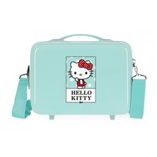 Neceser ABS Bow of Hello Kitty adaptable a trolley Turquesa