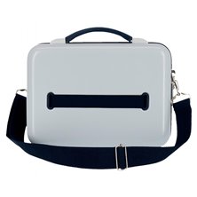 Neceser ABS Bow of Hello Kitty adaptable a trolley Azul