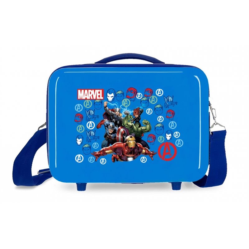Neceser ABS Avengers Team Adaptable Azul