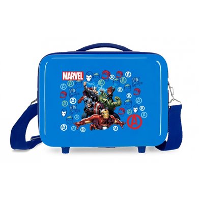 Neceser ABS Avengers Team Adaptable Azul