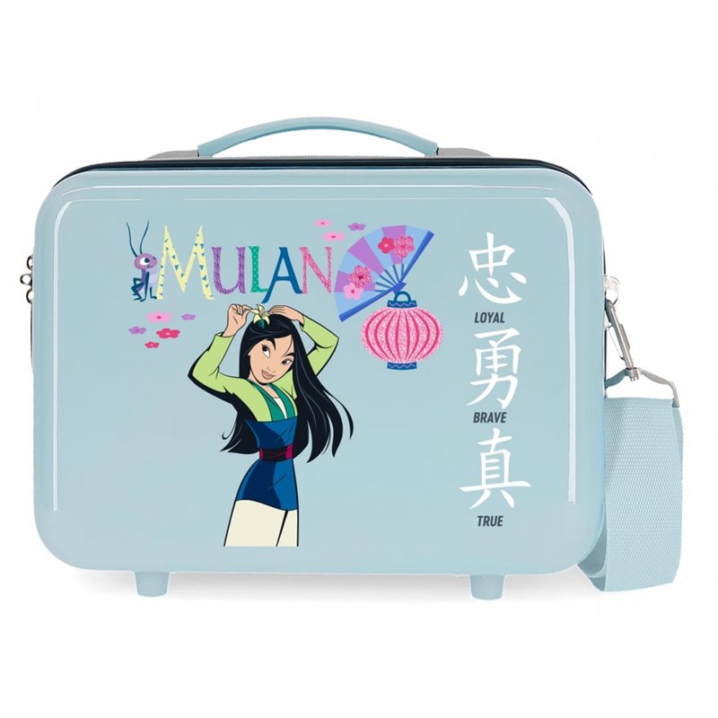 Neceser ABS Mulan Princess Celebration Adaptable