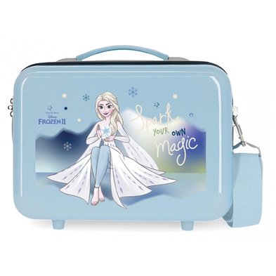 Neceser ABS Frozen Spark your own magic Azul Adaptable