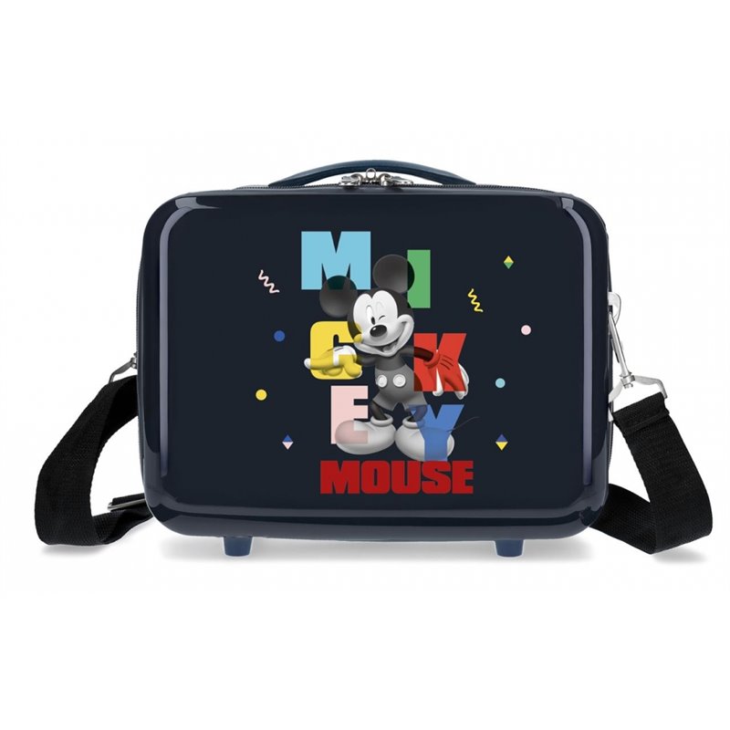 Neceser ABS Mickey´s Party Marino