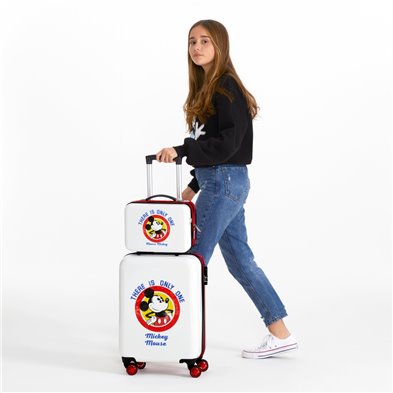 Neceser ABS Mickey Magic only one adaptable a trolley