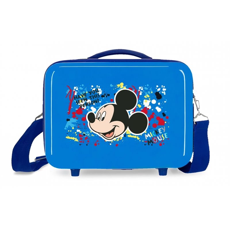 Neceser ABS MICKEY Colour Mayhem Adaptable Azul