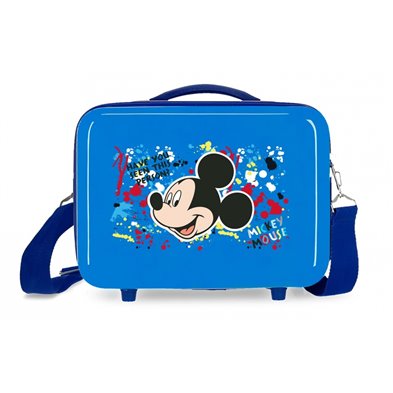 Neceser ABS MICKEY Colour Mayhem Adaptable Azul