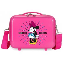 Neceser ABS Minnie Rock Dots Fucsia