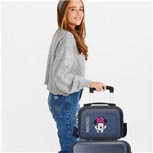 Neceser ABS Minnie Sunny Day Azul Marino