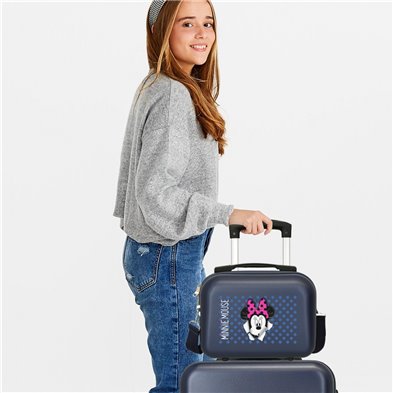 Neceser ABS Minnie Sunny Day Azul Marino