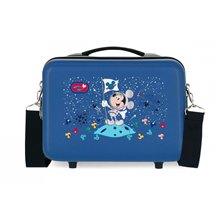 Neceser ABS Adaptable Mickey on the Moon Azul