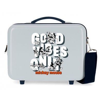 Neceser ABS Mickey Good Vibes Only Adaptable