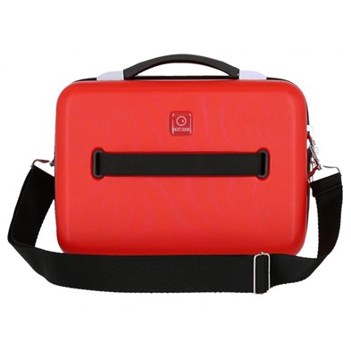 Neceser ABS Spiderman Great Power Adaptable Rojo