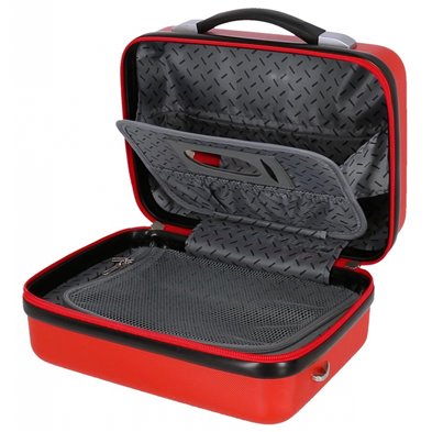 Neceser ABS Spiderman Great Power Adaptable Rojo