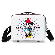 Neceser ABS Minnie Magic dots adaptable a trolley
