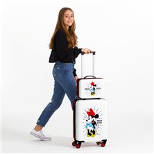 Neceser ABS Minnie Magic dots adaptable a trolley