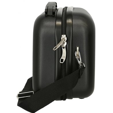 Neceser ABS Spiderman Great Power Adaptable Negro