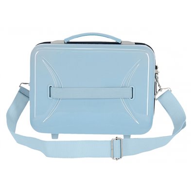 Neceser ABS Let´s Travel Mickey New York Adaptable Azul claro