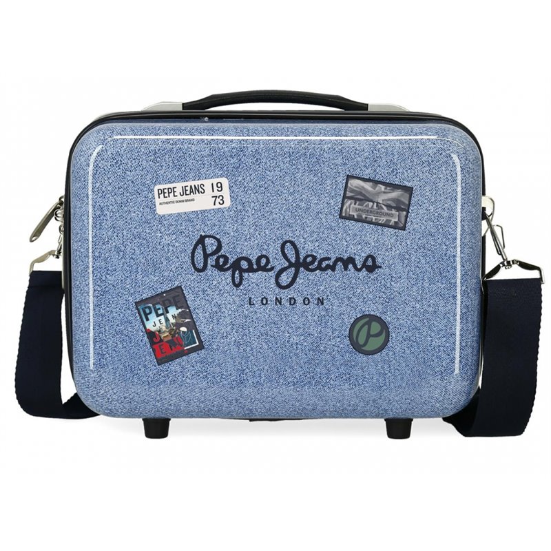 Neceser ABS Pepe Jeans Digital Damon Adaptable denim